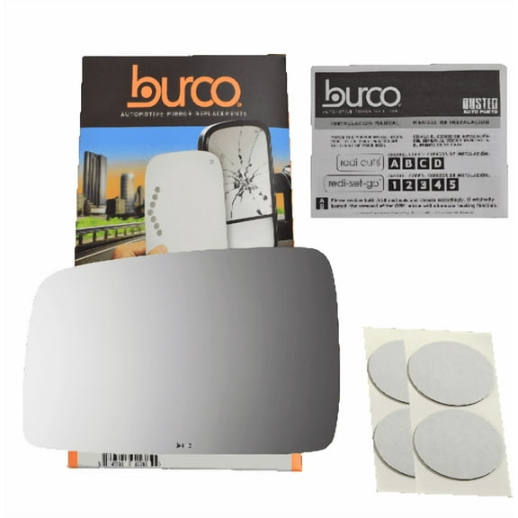 Fits 05-10 Sportage Left Driver Side Mirror Glass Lens w/Adhesive USA no Backing Plate