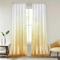 thumbnail image 4 of Cortinas Semitransparentes Degradadas para Sala de Estar y Balcón: Cortinas Que Filtran La Luz y Bloquean El Sol, con Iluminación Suave y Difusa y Tejido de Poliéster Ligero., 4 of 6