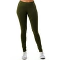 thumbnail image 4 of 2 Pack Women's High Waisted  Leggings Stretch Tummy Control Pants S-3XL With Plus Size, 4 of 5