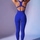 thumbnail image 5 of Pantalones de una pieza Traje de yoga de una pieza para mujer Ropa deportiva sin mangas Ropa para correr Ropa ajustada elástica para yoga, 5 of 6