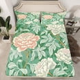 thumbnail image 2 of Castle Fairy Women Girls Teens Spring Graden 4 Pieces Queen Sheet Sets,Chic Flower Ultra Soft Flat Sheet,Botanical Plants Queen Fitted Sheet,Ultra Soft Home Decor, 2 of 7
