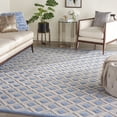 thumbnail image 2 of Nourison Aloha Indoor/Outdoor Blue/Grey 9'6" x 13' Area Rug, (10x13), 2 of 10
