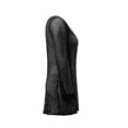 thumbnail image 2 of Ropa Playa Ocean Pacific para Mujer Tejida Cuello Redondo Manga Larga Negro Talla EG, 2 of 4