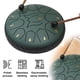 thumbnail image 3 of Rain Chime Hand Pan Drum Handpan 11 Notas para Yoga Meditación Regalo, 3 of 9