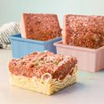 thumbnail image 7 of Silicone Freezer Tray For Soup Ice Cubes: 2-cup Freezing Trays With Lid Meal Prep - 4pack Silicon Portion Freeze Make Stock Souped Cube, 7 of 7