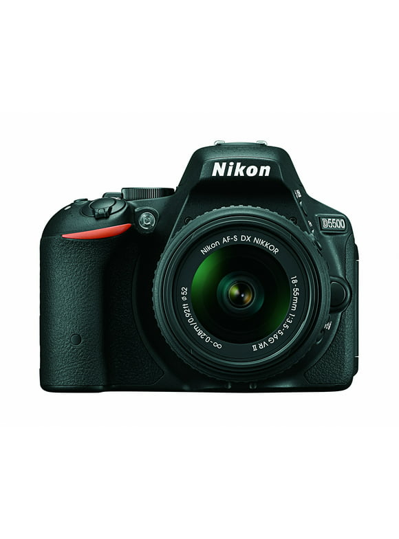 Nikon D5500 Digital SLR Camera with 24.2 Megapixels with 18-55mm VR II Lens Kit