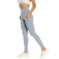 thumbnail image 2 of Sngxgn Women's Leggings Soft Stretchy Pants(Grey,XL), 2 of 4