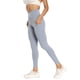 thumbnail image 3 of Gibobby Leggings yoga mujer Con bolsillo Mujer Pantalones altos Cintura recta para Yoga Pilates Pantalones Pierna deportiva Leggings acampanados Pan(Gris,M), 3 of 4