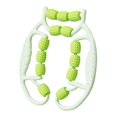 thumbnail image 4 of yotijay Leg Massage Roller 13 Wheels for Bodybuilding Exercise Fitness Green, 4 of 9