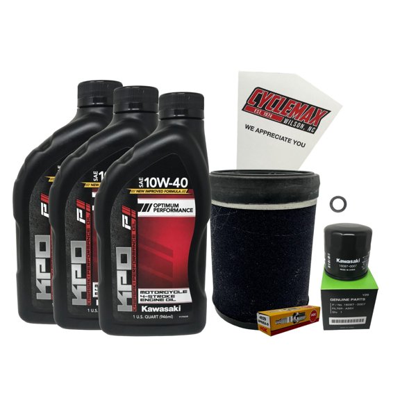 Cyclemax STD Tune Up Kit w/ Spark Plugs fits 2006-2013 Kawasaki PRAIRIE 360