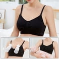 thumbnail image 7 of Hands Free Pumping Bra - Comfortable Breathable Nursing Bra U Shape Bra Extender Adjustable Straps Compatible with All Breast Pumps Easy to Clean for Postpartum Breastfeeding Use, 7 of 7
