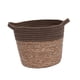 thumbnail image 3 of Cesta de almacenamiento Cesta tejida multifuncional para macetas para oficina, porche, balcón Con asa, 3 of 10
