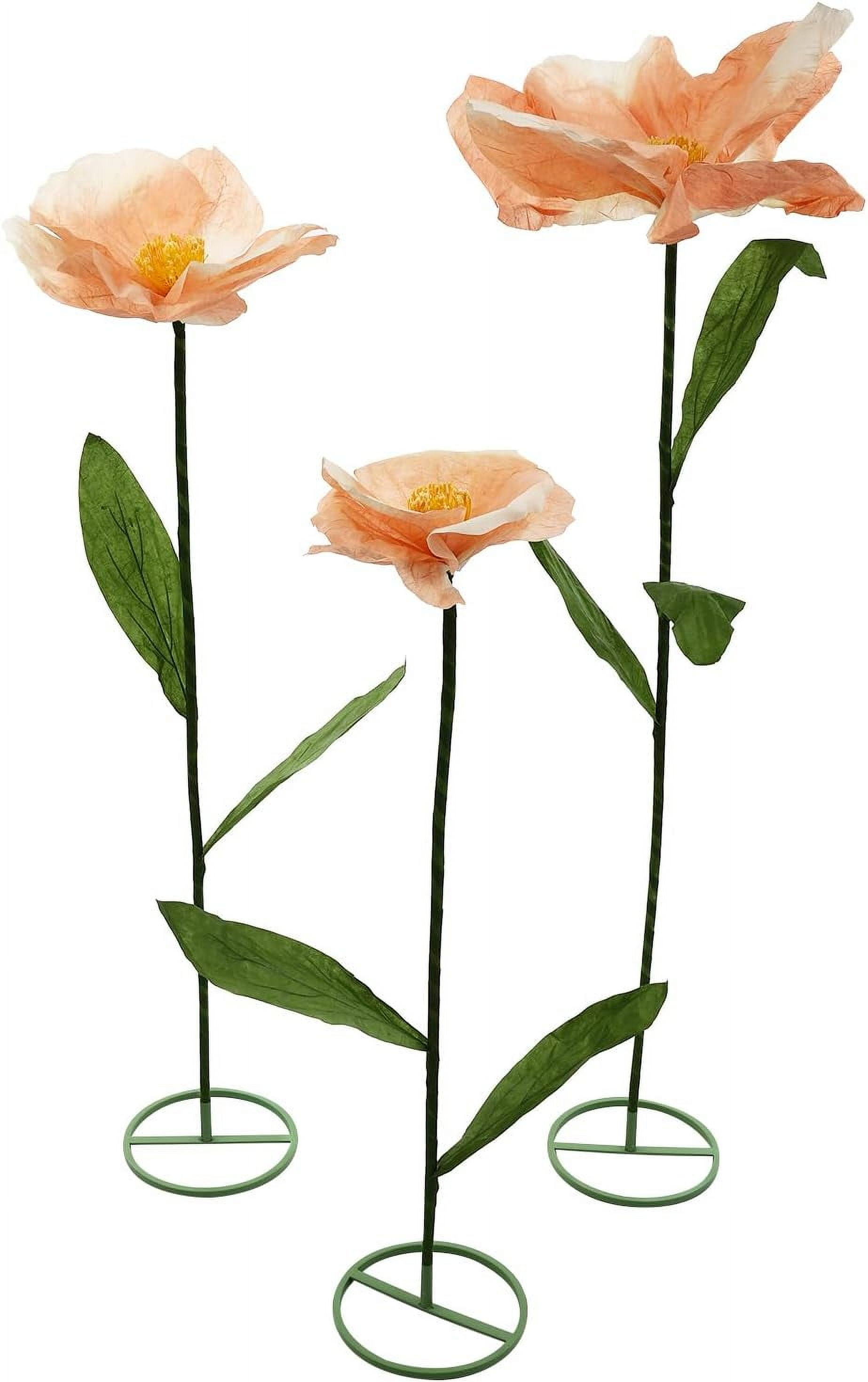 3Pcs Large Artificial Flower Decoration Giant Flowers for Decoration Wedding Reception Essential Decor for Wedding  Party Backdrop