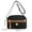 Black, variant on weibbin Nylon Crossbody Bag, Lightweight Crossbody Bag With Multiple Pockets And One Shoulder Nylon Fabric For Women