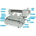 thumbnail image 7 of INTSUPERMAI Electric Durable Glue Binding Wireless Hot Thermal Book Binder for Paper Leather with 2.2 Pounds Glue Pellets, 7 of 7