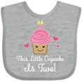 thumbnail image 3 of Inktastic 2nd Birthday Cupcake Girls Cute Girls Baby Bib, 3 of 4