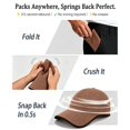 thumbnail image 3 of Duoif Summer Hat Folding Outdoor Hat Running Hat Men Sun Protection Sport Hats for Womens And Mens, 3 of 5