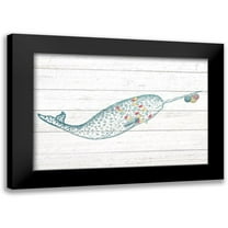 Kimberly, Allen 18x14 Black Modern Framed Museum Art Print Titled - Narwal Christmas