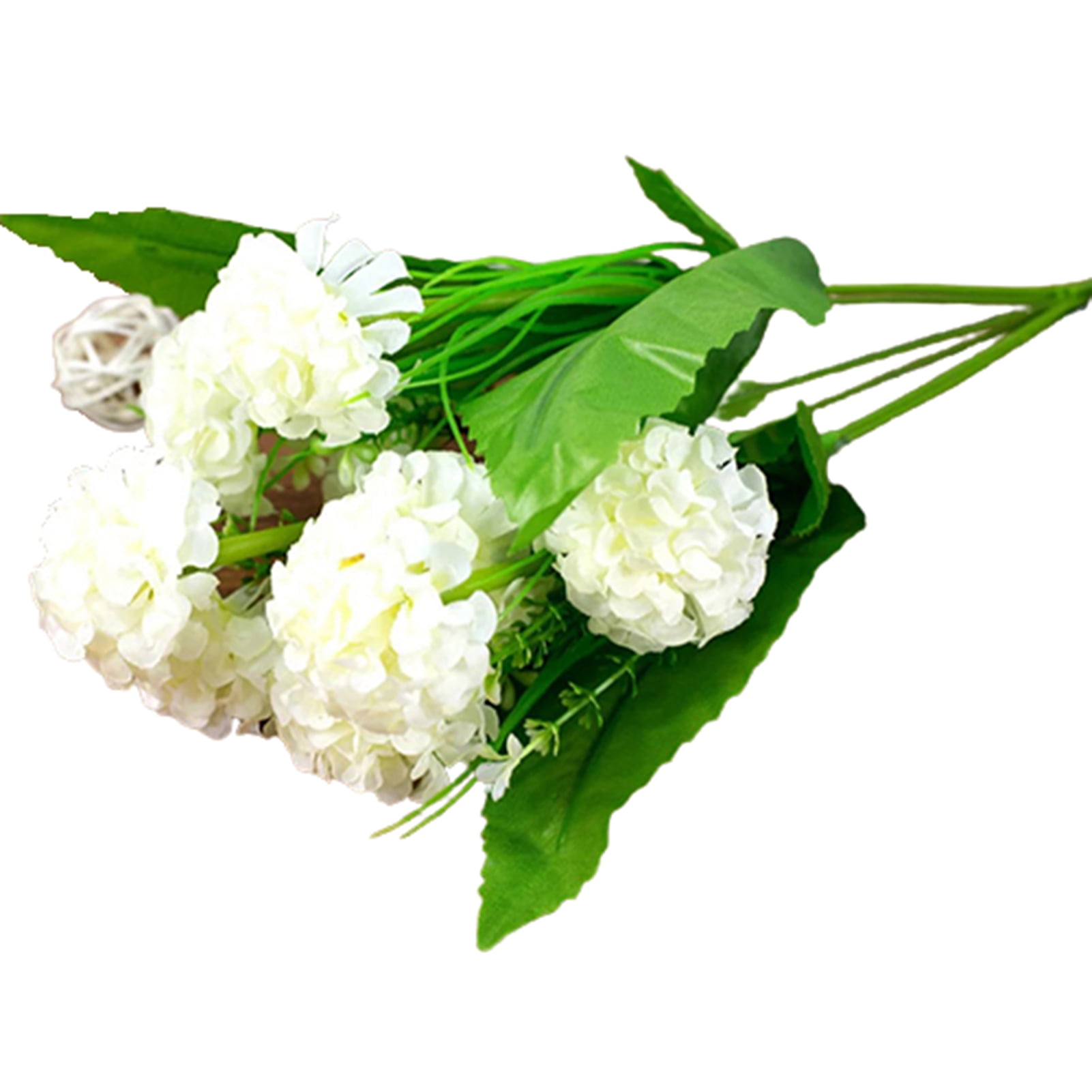 Details about   1 Bouquet 5 Head Artificial Peony Hydrangea Flower Bridal Bouquet Flowers New 
