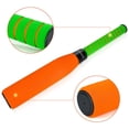 thumbnail image 4 of Bate de béisbol de espuma para niños CeleMoon de 56 cm con 3 bolas, color naranja, 4 of 6