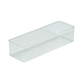 Lifewit 25 Pcs Drawer Organizer Set Clear Plastic Desk Bathroom Makeup  Drawer Organizer,Length 9 inches, width 6 inches