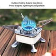 thumbnail image 3 of Portable Butane Gas Stove Single , Non Slip Portable Butane Camp Stove Stable Fire Electronic Ignition  for Outdoor, 3 of 8
