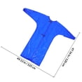 thumbnail image 2 of BESTYASH Oil-Proof Workwear Lab Coat Waterproof Blue PVC 1Pack, 2 of 6
