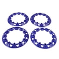 thumbnail image 1 of ATV Wheel Trim Hub  Scratch Resistant Plastic Hubcap Trim Cover Universal for Go Kart 8 Inch 4Pcs, 1 of 7
