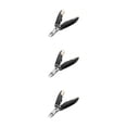 thumbnail image 4 of Vogacara Cortaúñas para uñas de los pies, cortaúñas para pedicura, antisalpicaduras, para viajes, bricolaje, profesional, bolsillo, mano, pies, Type1 NO1 Vogacara CBP161293, 4 of 6