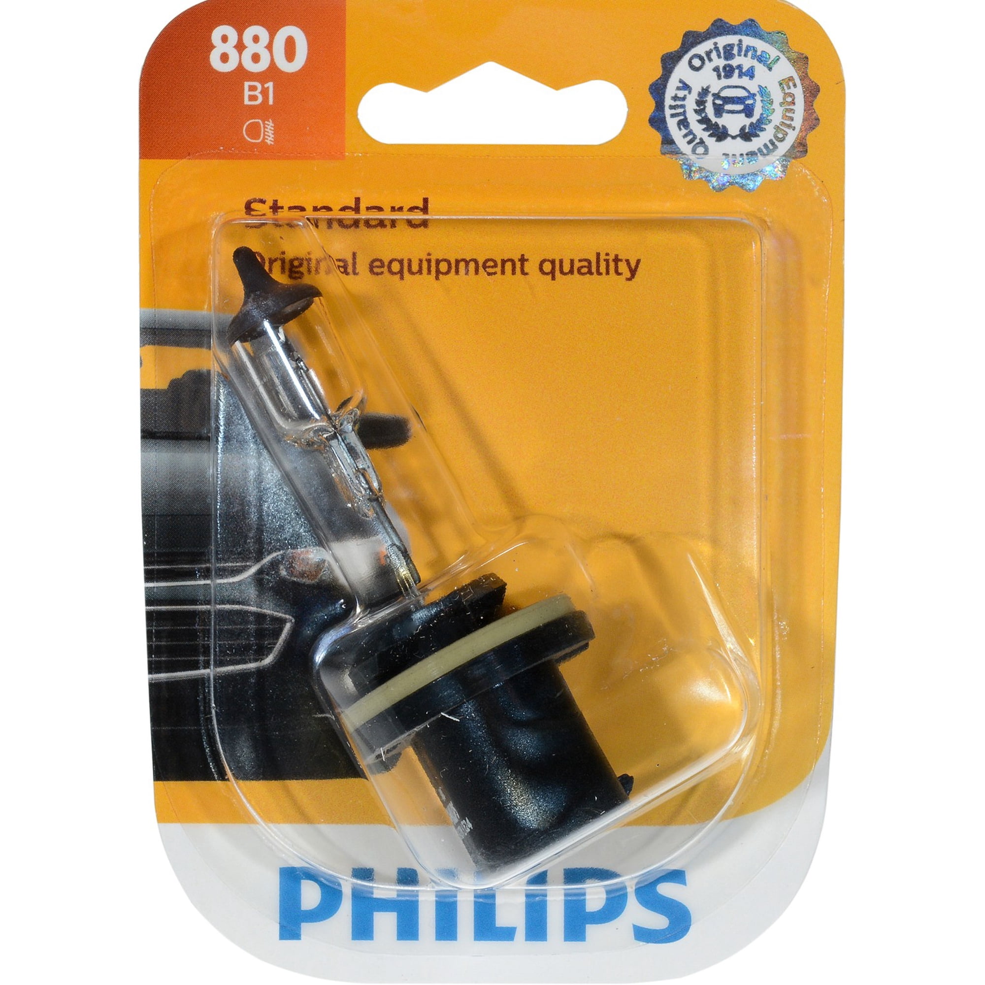 Philips Standard Fog Light 880, Pg13, Glass, Always Change In Pairs!