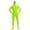 Green, variant on Unisex Full Body Suit Solid Color Stretch Spandex Unitard with Attached Socks and Gloves for Dance and Performance Art Green