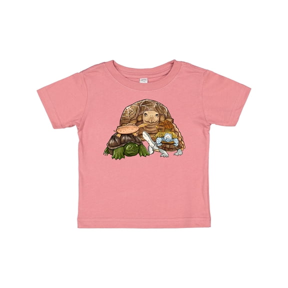 Inktastic Cute Pile of Turtles Boys or Girls Baby T-Shirt