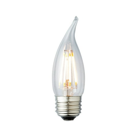 2W LED Filament Bulb, Antique Style Chandelier Bulb, Dimmable, Chandelier, 2400K, LifeBulb 10110
