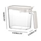 thumbnail image 3 of Caja de condimentos para cocina | Frasco de especias transparente y sellado con asa de fácil apertura | Recipiente hermético para hierbas y pimienta | Organizador de cocina para el hogar, 3 of 6