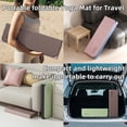 thumbnail image 5 of BAIMA Travel Yoga Mat 8 mm Thick, Multicolor Workout Mats for Home Gym,Portable for Camping or Travel Exercise Mat(Brown & Beige), 5 of 11