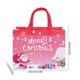 thumbnail image 3 of Decoraciones navideñas, adornos navideños, regalos de Navidad, bolsa de regalo navideña, bolsa de regalo portátil, bolsa de tela no tejida navideña, bolsa de compras, bolsa de regalo de tela no tejida, 3 of 6