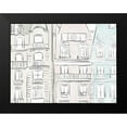 thumbnail image 2 of Straatsma, Leah 14x12 Black Modern Framed Museum Art Print Titled - Pastel Paris, 2 of 5