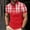 Pink, variant on fnnxeal Mens Breathable Polo Shirt, Summer Casual Button Print Collared Men's T Shirt Black