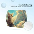Easygdp Sunshine Cloud Cute Cat Girls Hipster Cotton Underwear Little