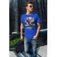 thumbnail image 2 of 4th Of July American Flag Bald Eagle Mens T Shirt, 2 of 5