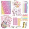 thumbnail image 2 of Hand-written diary girl birthday gift scrapbook children's diary set (blue set), 2 of 4