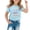 Z-Light Blue, variant on Hihipz Big Boys Easter T Shirt Short Sleeve Colorful Graphic Crew Neck Tee Tops Soft Casual Stylish Tshirt,Sizes 12-13