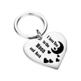 thumbnail image 1 of PVCS To My Mom Mother's Day Stainless Steel Keychain Is The Best Gifts For Mom for Home Decor, 1 of 3