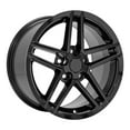 thumbnail image 3 of OE Wheels CV07A 17 Inch Rim Fits Corvette C6 Z06 Style 5x120.65 17x9.5 Gloss Black - Hollander 5342 (1), 3 of 5