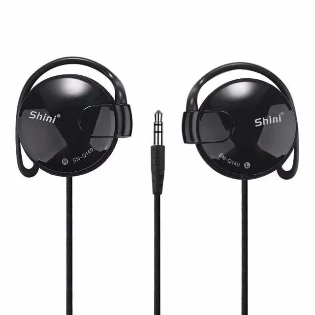 Typpkmm Wired Earphones with Headphones Earhooks Headset for 3.5mm