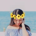 thumbnail image 1 of 8x diadema de flores, corona para el cabello, accesorio portátil para el cabello de niña de , corona de flores para fotografía, fiestas,, 1 of 8