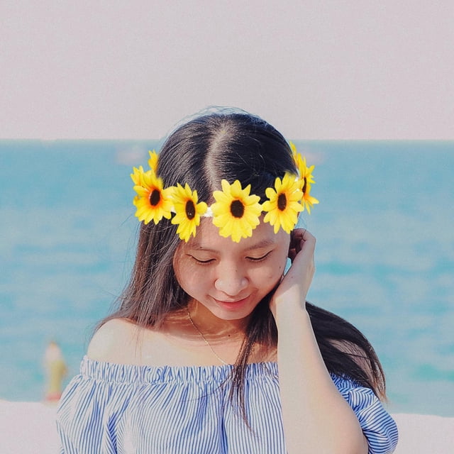 8x diadema de flores, corona para el cabello, accesorio portátil para el cabello de niña de , corona de flores para fotografía, fiestas,