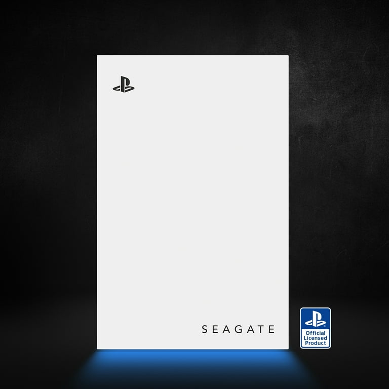 Disque dur externe Seagate Game Drive pour PS5™ 2 To - USB 3.0 sous licence  officielle pour console PlayStation, édition limitée Walmart White avec  Rescue Services (STGD2000102) 2To HDD, PS4 and PS5 