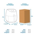 thumbnail image 4 of Freidora de Aire Chefman Digital 3.7L  RJ38-4T-BLACK-DS-MX Negra, 4 of 4