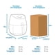thumbnail image 4 of Freidora de Aire Chefman Digital 3.7L  RJ38-4T-BLACK-DS-MX Negra, 4 of 4